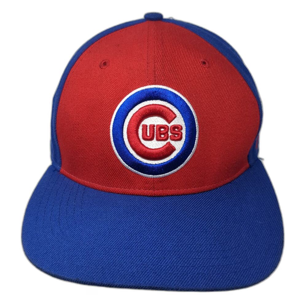 Chicago Cubs MLB '47 Snapback Blue OSFM Hat National League Patch Gray Underbrim